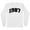 White, variant on 1987 College Style Long Sleeve Shirt Unisex Large White