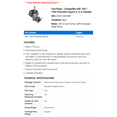 thumbnail image 2 of Fuel Pump - Compatible with 1967 - 1969 Chevy Caprice 4.1L 6-Cylinder 1968, 2 of 2