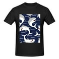 thumbnail image 4 of Bingfone Angry Shark Men'S Loose Fit Short-Sleeve Pocket T-Shirt, 4 of 7