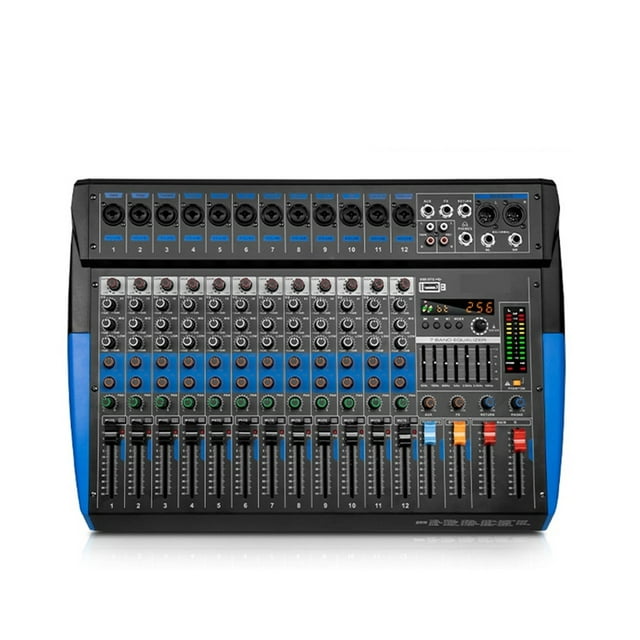 With Power Amplifier Professional USB Integrated Sound Box Equalizer Mixing Console Eequipment