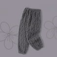 thumbnail image 2 of FhsagQ Girls Pajamas Size 6 Loose Fit Girl's Fuzzy Pajama Pants Elastic Waist Loungewear Pj Pants Girls Pajamas Size 10-12 Pants Girls Pajamas Size 10 Grey 6-7 Years, 2 of 3