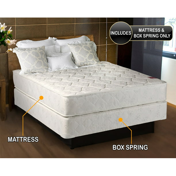 Legacy Twin Size 39 X75 X8 Mattress And Box Spring Set Fully Assembled Good For Your Back Superior Quality Long Lasting And 2 Sided By Dream Solutions Usa Walmart Com Walmart Com