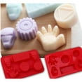 thumbnail image 2 of Ice Tray Iron Man Silicone Mold for Ice Cube or Chocolate Creations, 2 of 2