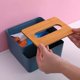 thumbnail image 3 of Funda portátil para pañuelos, estuche para pañuelos faciales, soporte para almacenamiento de papel de seda, soporte para caja de pañuelos para Baoblaze Cubierta de tejido, 3 of 8