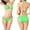 Green, variant on Bzhegqhd Bikini Sets for Women Sexy Two Piece Clearance,Fashion Women's Sleeveless Bikini Set Swimsuit Push-Up Padded Swimwear Swimsuit Beachwear