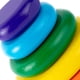 thumbnail image 5 of 12 piezas de bloques de colores arcoíris, juego de equilibrio y apilamiento, rompecabezas educativo plano 6pcs arco iris, 5 of 6