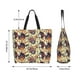 thumbnail image 5 of Easygdp Fashion Hippie Girl Bolsas Tote para Mujer, Bolsos de Hombro para Viaje, Bolsos de Mano de Gran Capacidad para Compras y Trabajo, 5 of 8