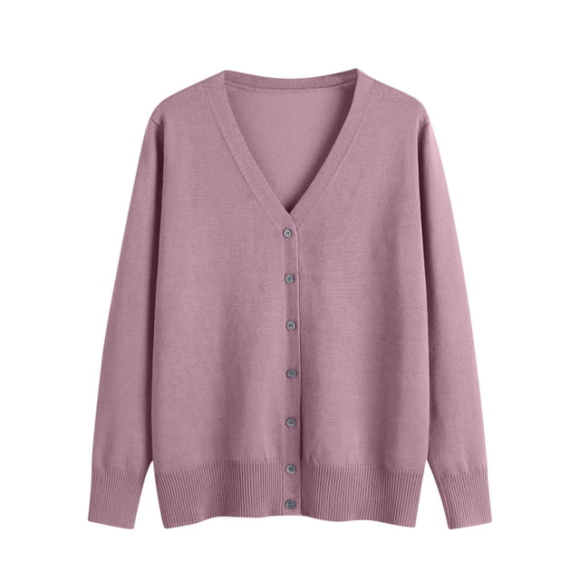 Erwazi Cardigan Sweaters for Women Fall Trendy Button Down Open Front Lightweight Cardigans