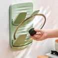 thumbnail image 1 of Czzoypi Wall-Mounted Pot Lid Rack Cutting Boards Decorative Pan Cover Rack Pot Lid Storage Organizer Cutting Board Holder Rack Pot Cover Organizer Wear-Resistant Pot Lid Holder Pp, 1 of 6
