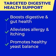 Pet Probiotics for Dogs & Digestive Enzymes for Dogs | Gut Health & Digestive Function Support | Pumpkin & Omega | Diarrhea, Seasonal Allergies & Itching | Prebiotic Supplement Chews
