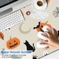 thumbnail image 2 of Long Mouse Pads for Desk,Beige Halloween Pumpkins Ghosts and Bats Desk Mats on Top Of Desks, Desk Mouse Pad Extra Large with 3mm Non-Slip Base and Stitched Edge for Gaming,Office,Work,Home 47.3"x23.6", 2 of 6