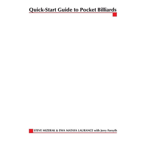 Quick-Start Guide to Pocket Billiards, (Paperback)