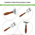thumbnail image 4 of Poignées de Rasage pour Rasage à Double Tranchant Sécurité Barbe Poignée de Remplacement en Acier Inoxydable Outil de Rasage Manuel Accessoires, 4 of 7