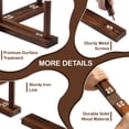 thumbnail image 3 of Juego de lanzamiento de anillos TIXWOOK, grande, ajustable, 81 cm, para interiores y exteriores, 3 of 8