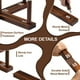 thumbnail image 3 of Juego de lanzamiento de anillos TIXWOOK, grande, ajustable, 81 cm, para interiores y exteriores, 3 of 8