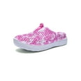 thumbnail image 1 of Innerwin Women Clogs Summer Mules Slip On Quick Dry Sandals Beach Shower Pink 11, 1 of 7
