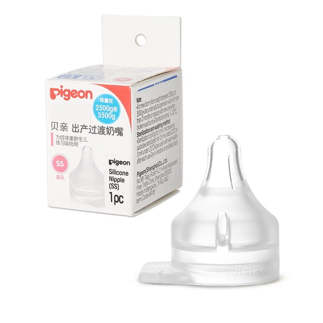 Tetina PIGEON Preemie de silicona SS, 1 unidad