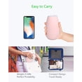 thumbnail image 3 of SOICARE Car Diffuser (2nd Generation), Small Portable Car Essential Oil Diffuser with Built-in USB Cable, Mini Aromatherapy Air Scent Humidifier Diffuser for Travel/Office/Home (Pink), 3 of 7