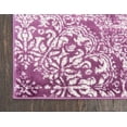 thumbnail image 2 of Unique Loom Indoor Rectangular Distressed Traditional Area Rugs Purple/White, 3' 3 x 5' 3, 2 of 8