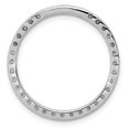 thumbnail image 3 of 14k White Gold 3/4ct. Diamond Circle Chain Slide, 3 of 4