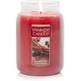 thumbnail image 2 of Sparkling Cinnamon Scented, Classic 22oz Large Jar Single Wick Candle, Over 110 Hours of Burn Time | Holiday Gifts for All: Perfect for Fall and Winter Decor, 2 of 3