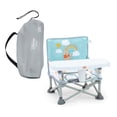 thumbnail image 1 of Bright Starts Disney Winnie The Pooh Pop 'N Sit - Elevador port&aacute;til para uso en interiores y exteriores, asiento de piso con charola de alimentaci&oacute;n, 6 Mos - 3 a&ntilde;os, 1 of 6