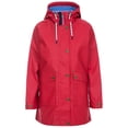 thumbnail image 1 of Trespass - Chaqueta Impermeable Shoreline para Mujer (Rojo) Trespass UTTP4793_red, 1 of 2