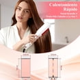 thumbnail image 3 of Plancha para Cabello, Plancha de Pelo de Profesional Cer&acirc;mica, Rizador y Alaciadora con Pantalla LED, Plancha Cabello &Aacute;rea M&aacute;s Grande, Valent&iacute;n, Alisador de, 3 of 7