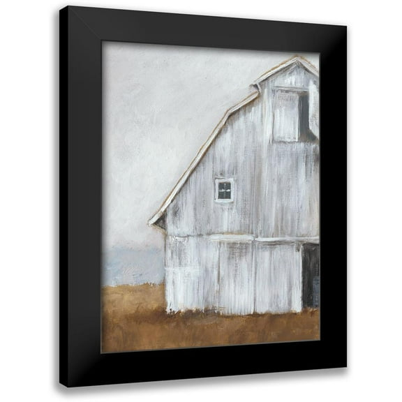 Harper, Ethan 12x14 Black Modern Framed Museum Art Print Titled - Abandoned Barn II