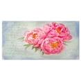 thumbnail image 2 of Design Art - Pivoines Roses dans un Vase Blanc, 2 of 3