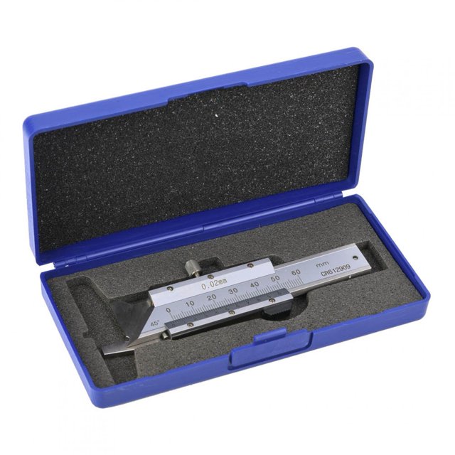 Règle de Chanfreinage, Étrier Chanfreiné, Lecture Mécanique Compacte et Durable Portable pour Outils Bricolage Construction de Matériel Règles de Construction d'Outils de Mesure