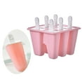 thumbnail image 4 of Molde De Silicona Para Hacer Paletas De Hielo Sunnimix 6 Celdas Rosa, 4 of 8
