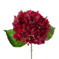 thumbnail image 2 of ERTZAE Wedding Floral Bouquets,Everlasting Faux Blooms,Window Sill Florals,Reusable Hydrangea Stems,3D Large Embroidered Hydrangea Simulation Flower,Bright Red 20.1"Faux Bloom for Hotel,Wedding Decor, 2 of 8