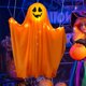 thumbnail image 2 of Luces decorativas colgantes de fantasmas de Halloween Luces de fantasmas de Halloween Decoración de terror de Halloween para interiores Patio Fiesta familiar al aire libre Luces fantasma luminosas Luc, 2 of 6