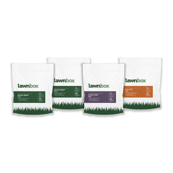 The Andersons Lawnbox North Full Season Organic Fertilizer Program - Covers up to 2,500 Sqft