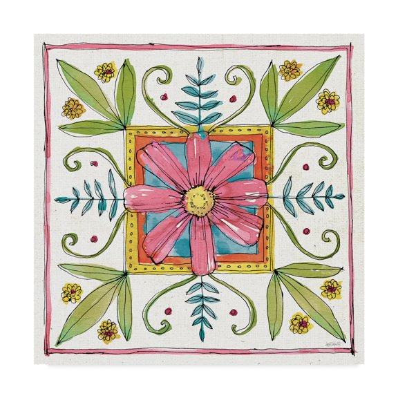 Trademark Fine Art 'Simply Petals XII' Canvas Art by Anne Tavoletti