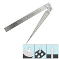 thumbnail image 1 of Feeler Hole Welding Inspection Ruler Depth Gauge 1-150mm Measure Taper Width, 1 of 11