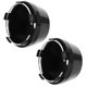 thumbnail image 2 of Wheel Hub Caps Universal Fit for Vehicle Weather-Resistant Easy Installation 2Pcs, 2 of 5