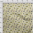 thumbnail image 3 of oneOone Polyester Spandex Yellow Fabric Beach Craft Projects Decor Fabric Printed By The Yard 56 Inch Wide, 3 of 4