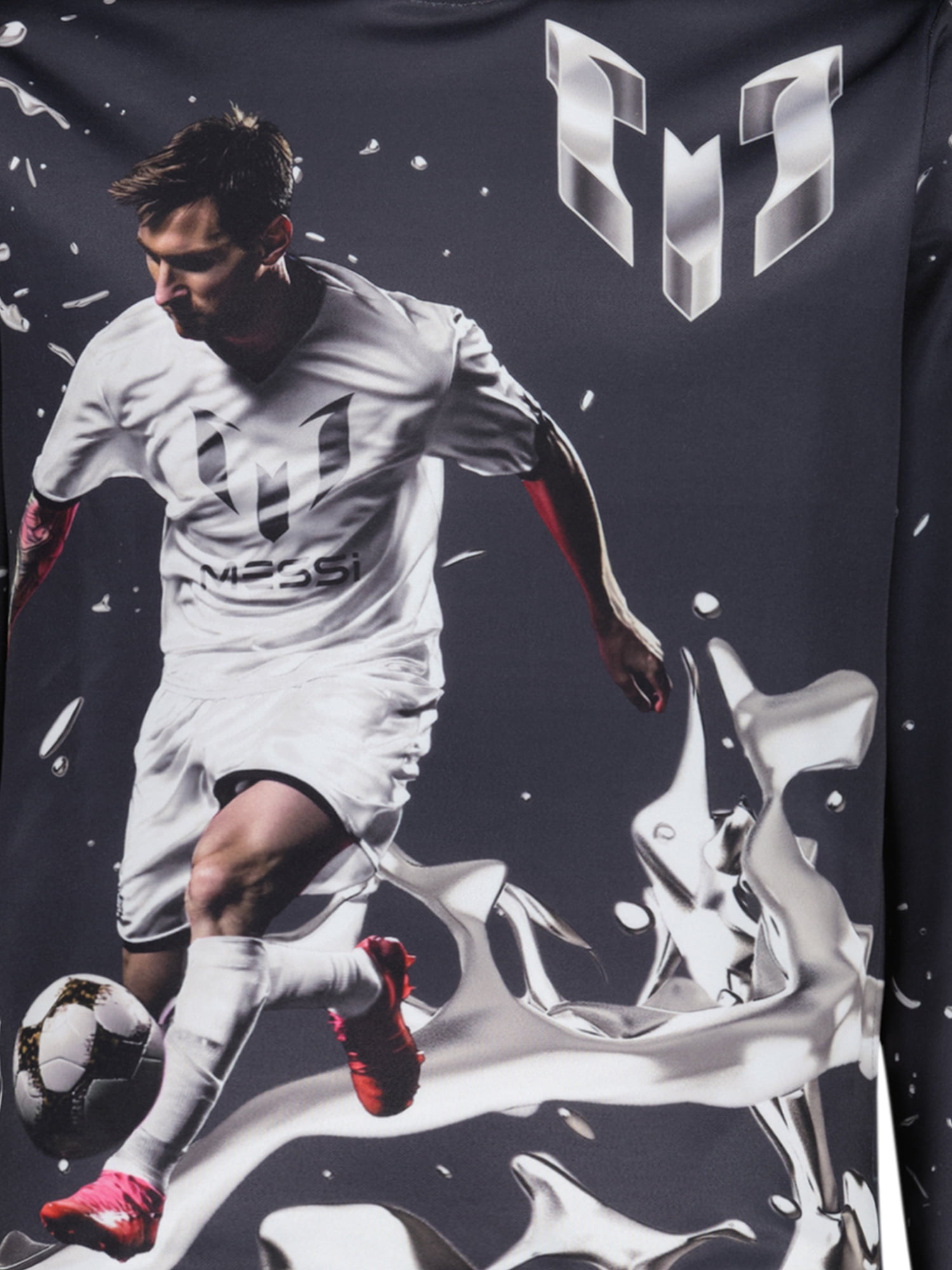 Messi Boys Sublimated Hooded Sweatshirt, Sizes 8-18
