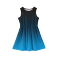 thumbnail image 4 of LTTVQM Dresses for Girls Casual Gradient Sundress Lightweight Sleeveless Midi Dresses Trendy Crewneck Spring Dress Royal Blue 11-12 Years, 4 of 4