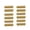 Gold, variant on LOOKSEVEN 12x Guitar Bridge Saddle Height Adjustment Screws M3x10 thread For Strat Tele- Gold
