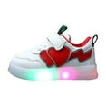thumbnail image 2 of Otqutp Toddler Heart Athletic Shoes Cute Slip On Sneakers Lightweight Running Walking Sports Trainers for Baby Boys, 2 of 8