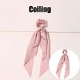 thumbnail image 1 of Hot6sl New Multicolor Silk Tie-dye Long Ribbon Hair Ring Highlights Your Temperament, 1 of 1