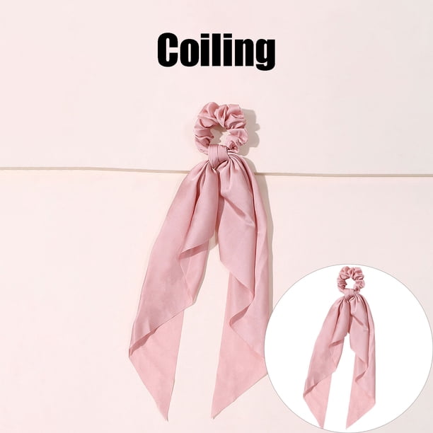 Pinzas para el cabello para mujeres, pinzas para peinar, pinzas para el cabello para niñas. Nuevas pinzas para el cabello con cinta larga de seda multicolor con efecto tie-dye que resaltan tu temperam
