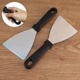 thumbnail image 3 of pieces Spatula Plancha Teppanyaki Spatula Spatula Stainless Steel Handle Spatula Barbecue Spatulas Plancha For grilling and cleaning the grill pan, dishwasher safe, 3 of 4