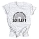 thumbnail image 1 of Gibobby Camisetas Mujer Manga Corta Top informal manga corta con cuello redondo y estampado inglesas para mujer(Gris,XL), 1 of 3