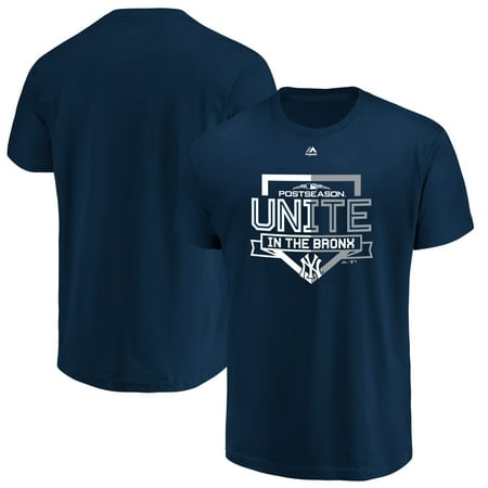 New York Yankees Authentic Dugout New York Yankees Majestic Youth 2018 Postseason Authentic Collection T-Shirt - Navy ()