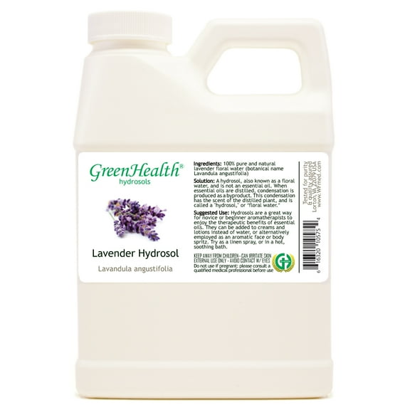 Lavender Hydrosol - 16 fl oz - White Plastic Jug w/ Cap