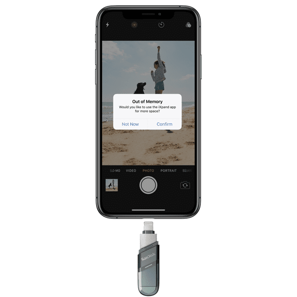 SanDisk® Phone Drive Flip 256GB USB Flash Drive for iPhone